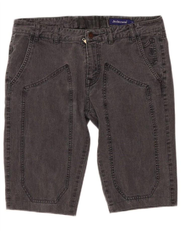 Pantaloni scurți chino pentru bărbați JECKERSON W29 bumbac mediu negru
