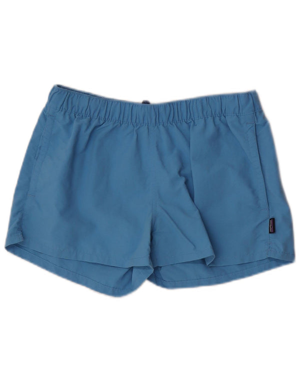 Pantaloni scurti sport Patagonia pentru femei UK 12 Medium Blue Nylon