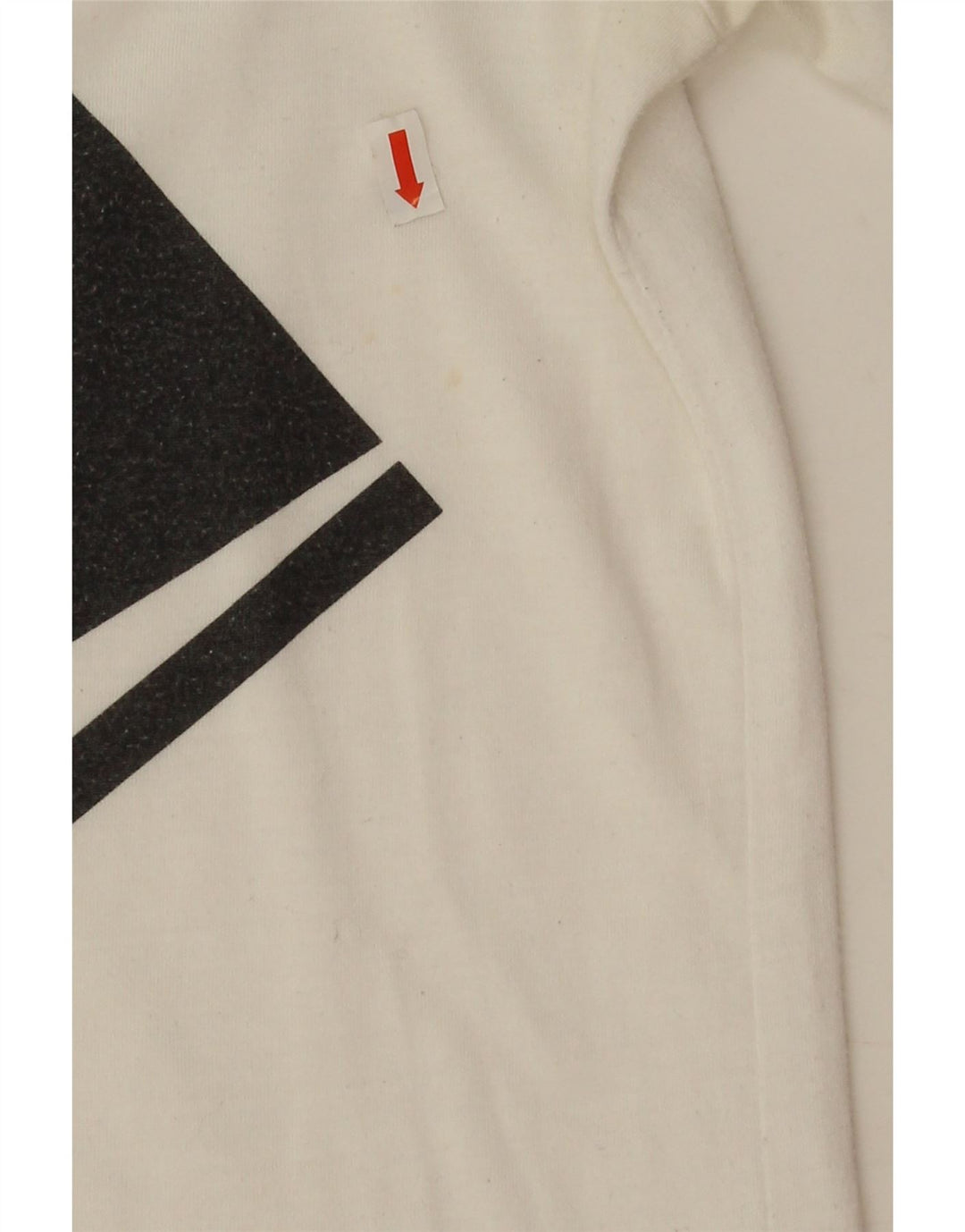 Tricou grafic supradimensionat pentru femei Nike UK 6 XS Poliester alb