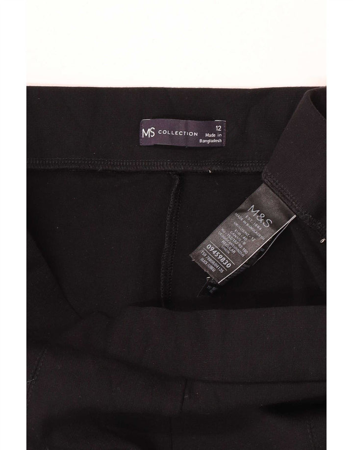 Leggings pentru femei Marks & Spencer UK 12 Medium Black Viscose