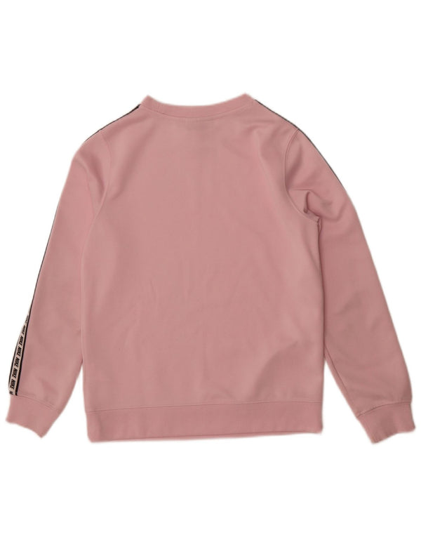 Pulover pentru fete Nike Graphic Hanorac 10-11 ani Poliester roz mediu