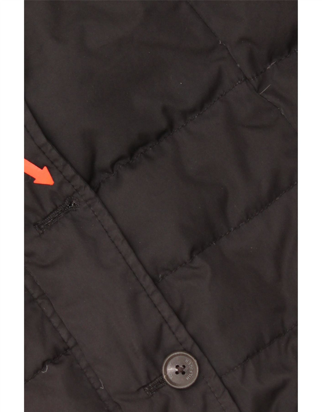 Gilet căptușit pentru femei Tommy Hilfiger UK 14, mare, negru, poliester