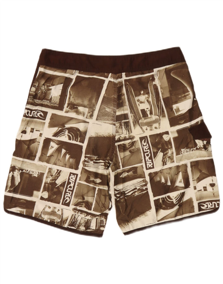 Pantaloni scurți de înot grafic pentru bărbați Rip Curl XL maro mozaic