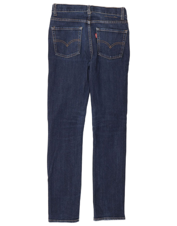 Levi's Boys 510 Skinny Jeans 13-14 ani W26 L29 bleumarin bumbac