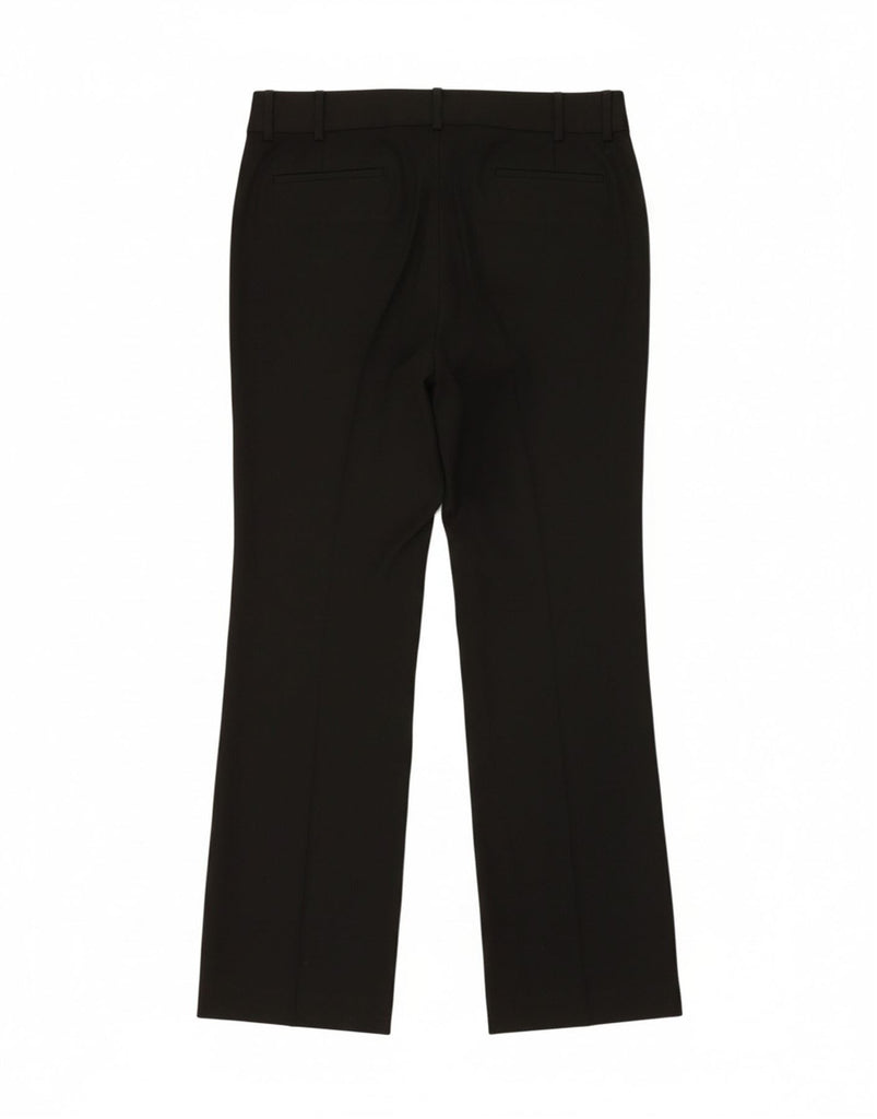 BROOKS BROTHERS Womens Straight Casual Trousers US 10 Large W34 L31 Black Vintage Brooks Brothers and Second-Hand Brooks Brothers from Messina Hembry 