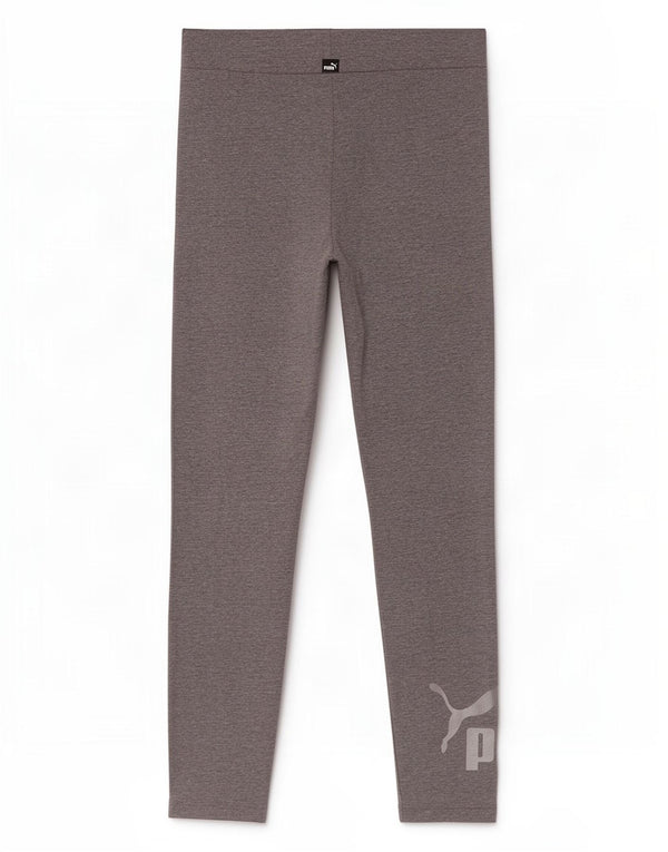 Leggings cu grafic Puma fete 11-12 ani bumbac cu pete gri
