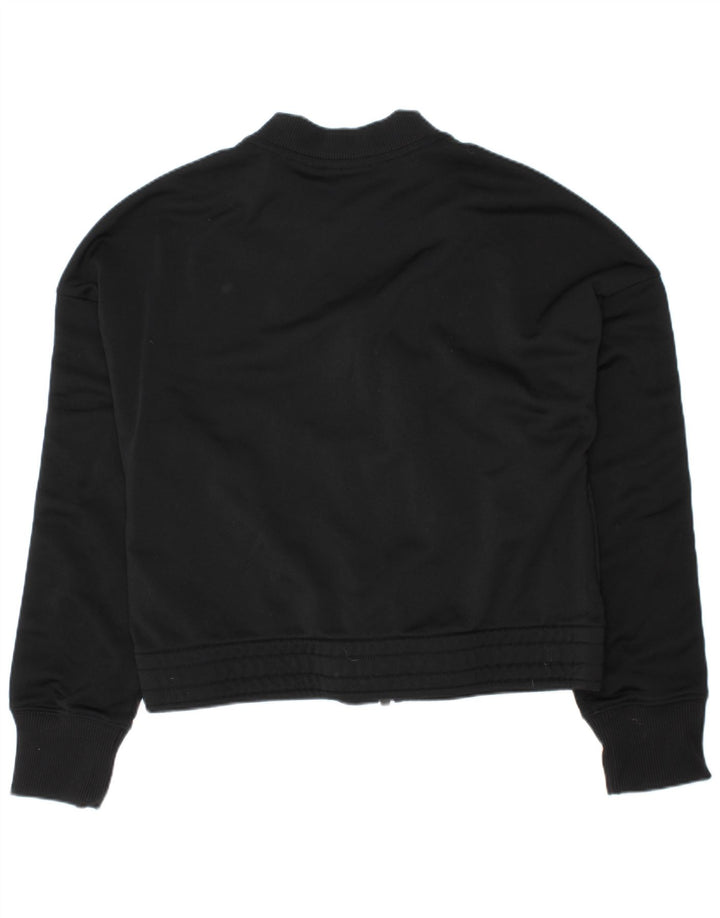 Jachetă de trening pentru fete Nike 10-11 ani, mediu negru, color block