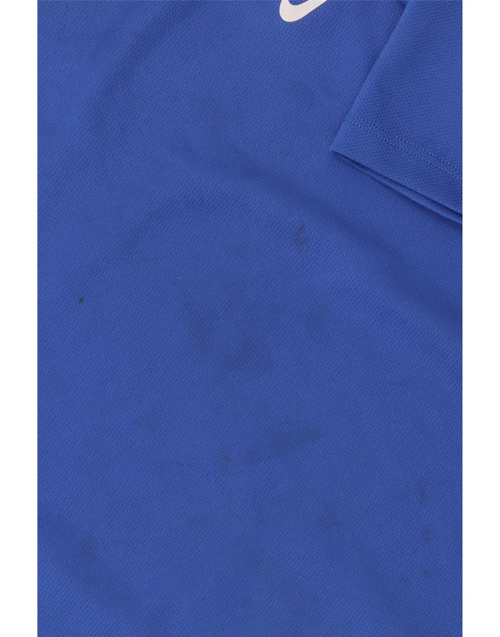 Tricou Nike Dri Fit pentru băieți Top 10-11 ani Poliester albastru mediu