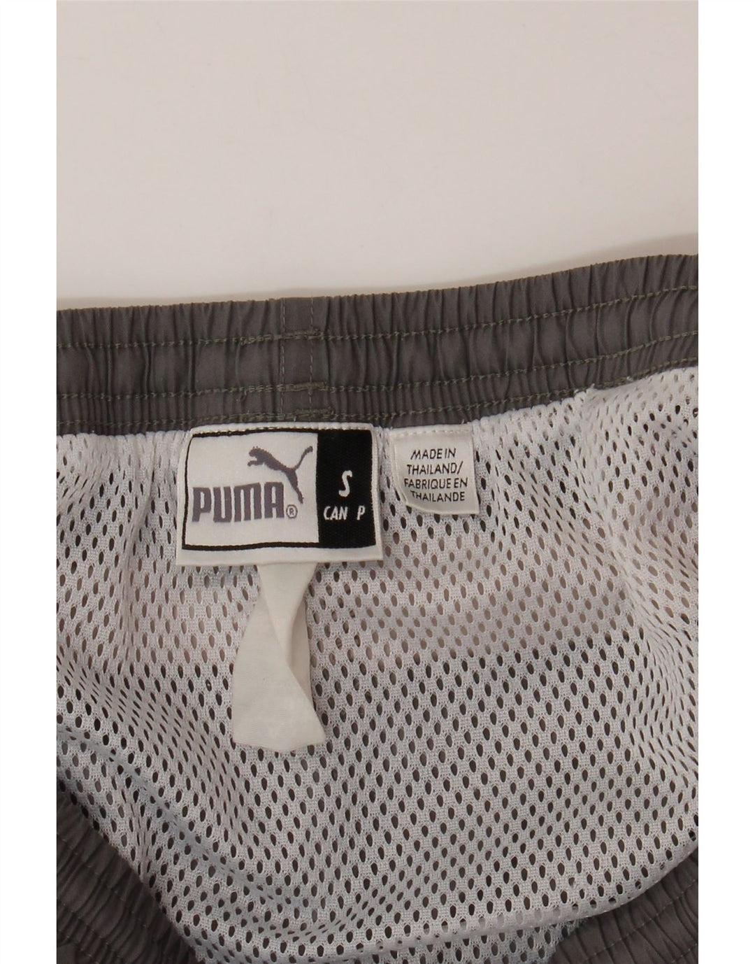 Pantaloni scurti sport PUMA pentru bărbați, gri, poliester color bloc