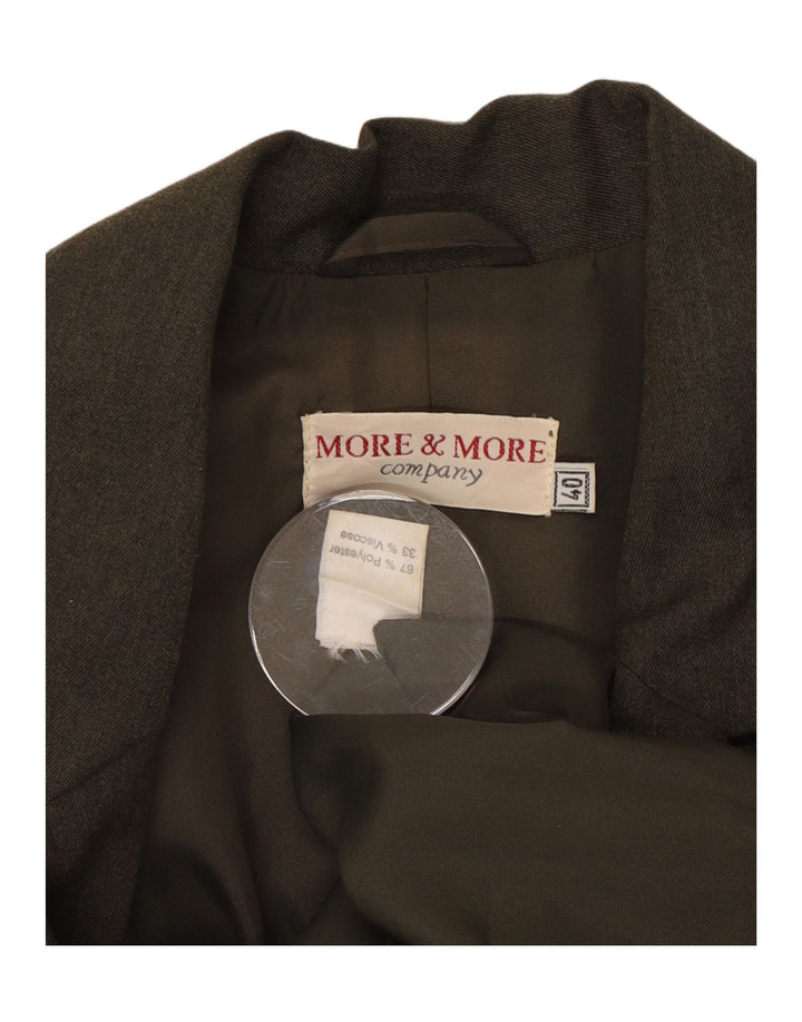 MORE & MORE Jachetă pentru femei cu 4 nasturi EU 40 Poliester kaki mediu
