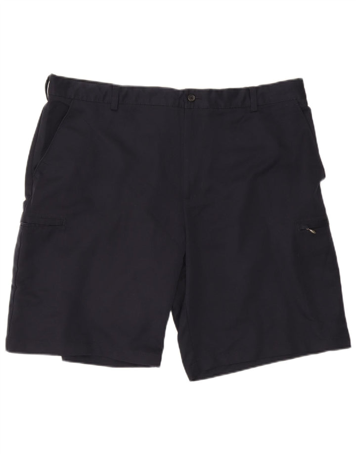 Pantaloni scurți pentru bărbați Izod Classic Cargo W40 XL, bleumarin, poliester