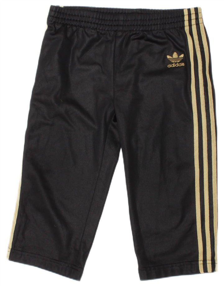 Pantaloni de trening Adidas baieti 2-3 ani poliester negru