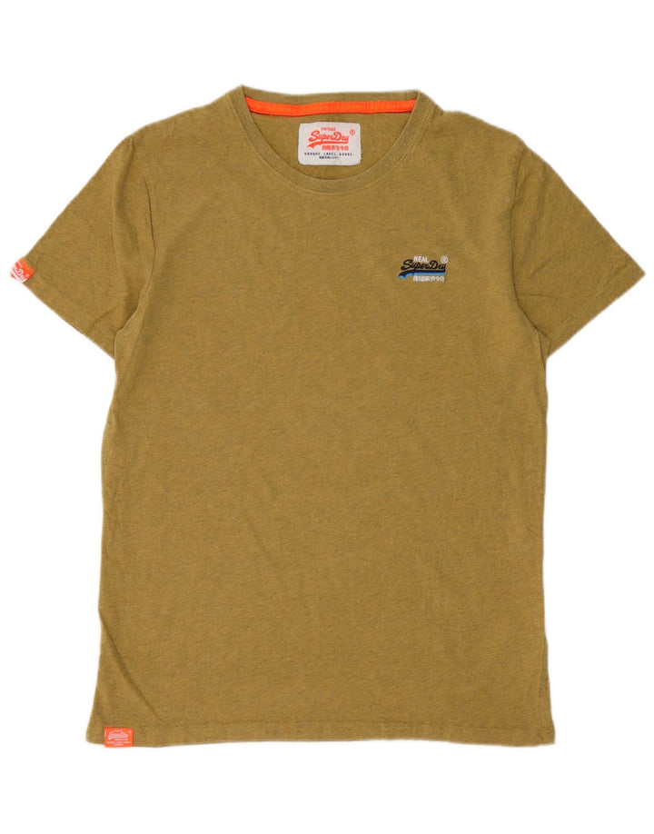 SUPERDRY Tricou Bărbați Top Mic Kaki Bumbac