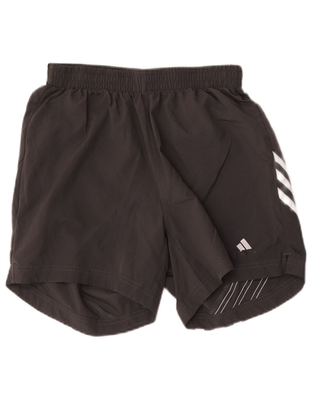 Pantaloni scurți sport Aeroready Adidas pentru bărbați, poliester mici, gri