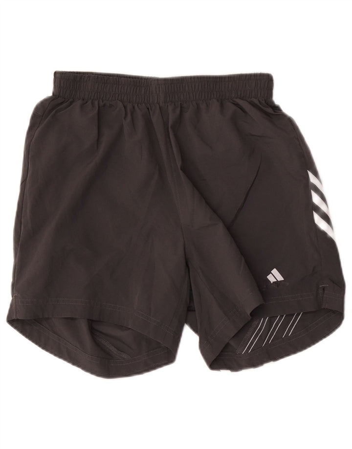 Pantaloni scurți sport Aeroready Adidas pentru bărbați, poliester mici, gri