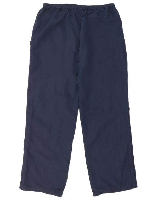 Reebok Boys Tracksuit Trousers 15-16 Years Navy Blue Polyester