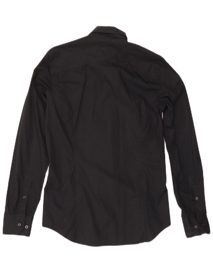 Cămașă Slim Fit G-STAR pentru bărbați, neagră