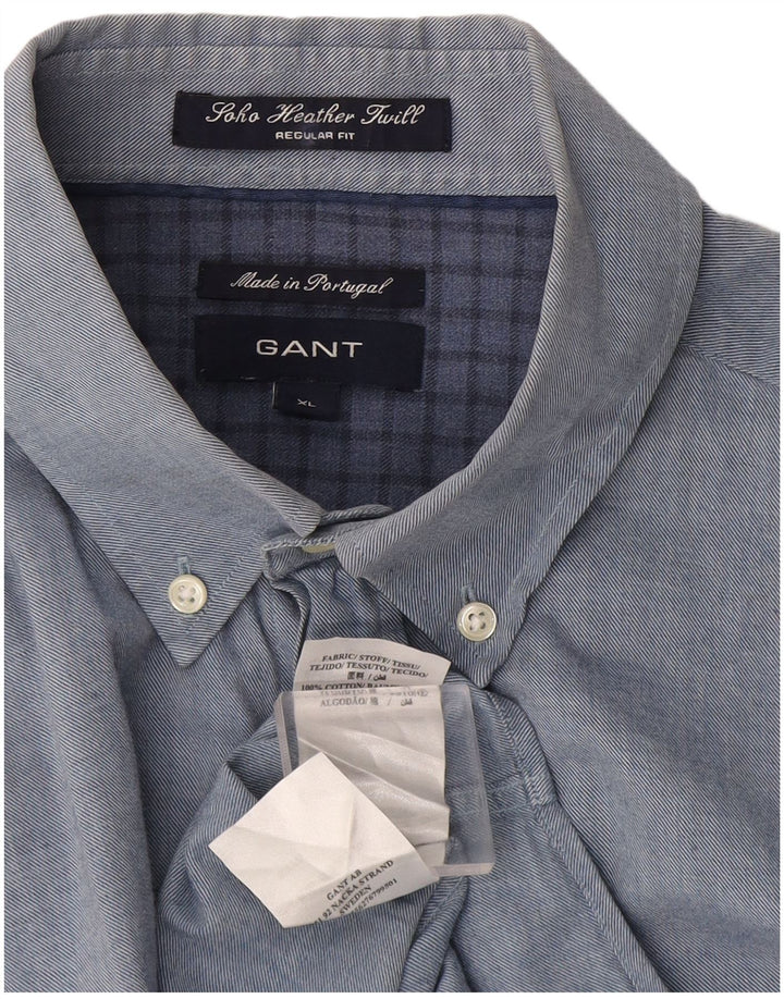 Cămașă Gant Soho Regular Fit XL Bumbac Albastru