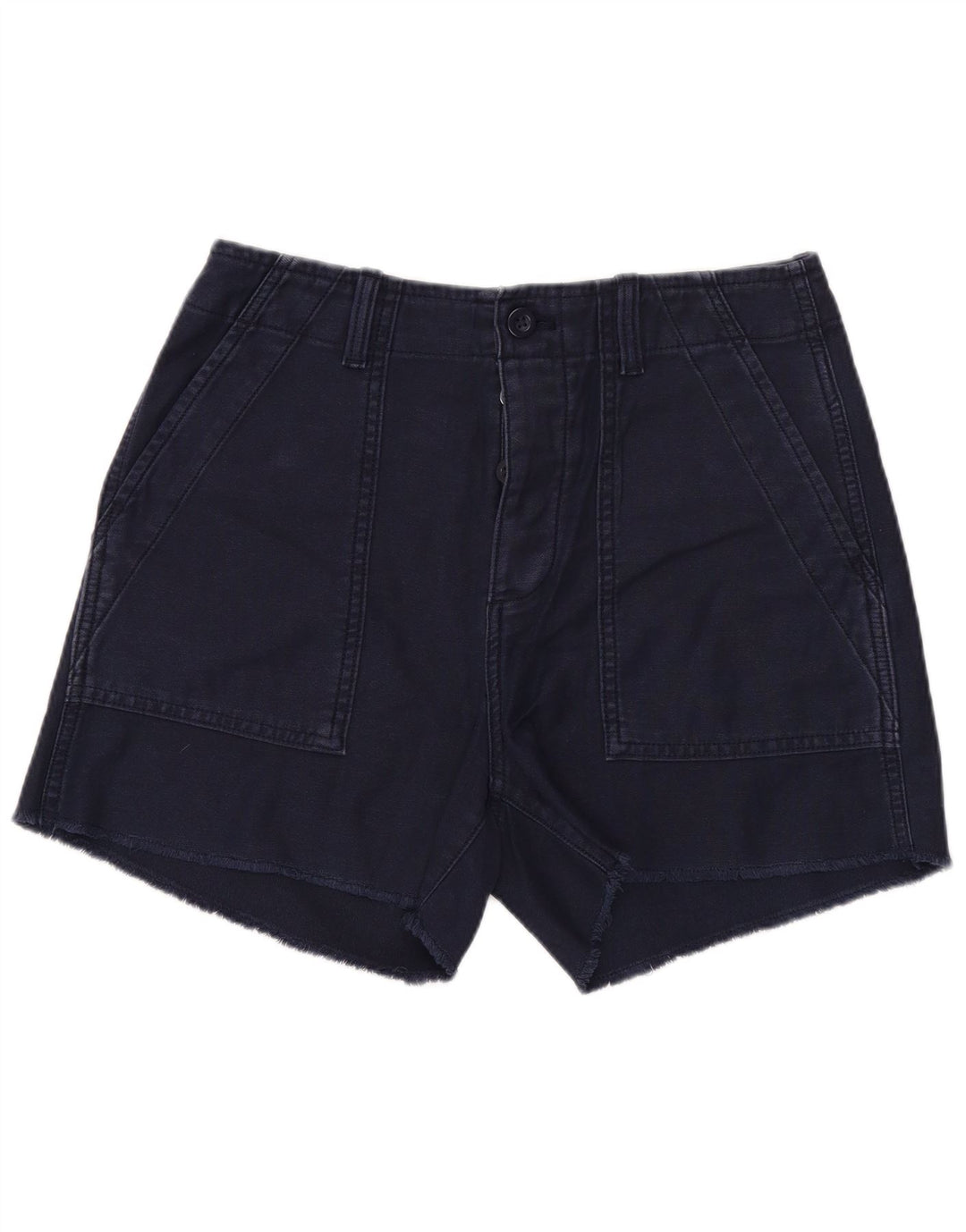 Pantaloni scurti chino pentru femei Gap US 4 Small W28 Bumbac bleumarin