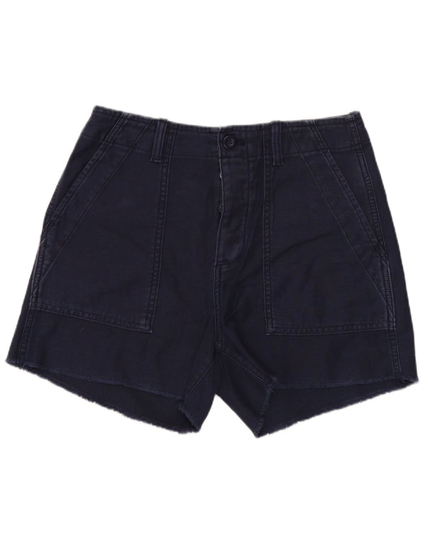 Pantaloni scurti chino pentru femei Gap US 4 Small W28 Bumbac bleumarin
