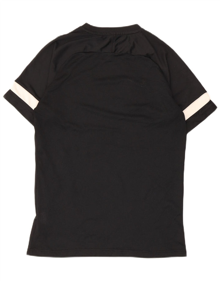 Tricou pentru bărbați Nike Top Mediu Negru cu dungi Poliester Sport