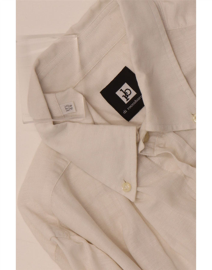ROCCOBAROCCO Cămașă Bărbați Mărimea 44 17 1/2 XL Alb