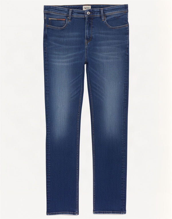 Blugi slim pentru femei Tommy Hilfiger W34 L32 bumbac albastru