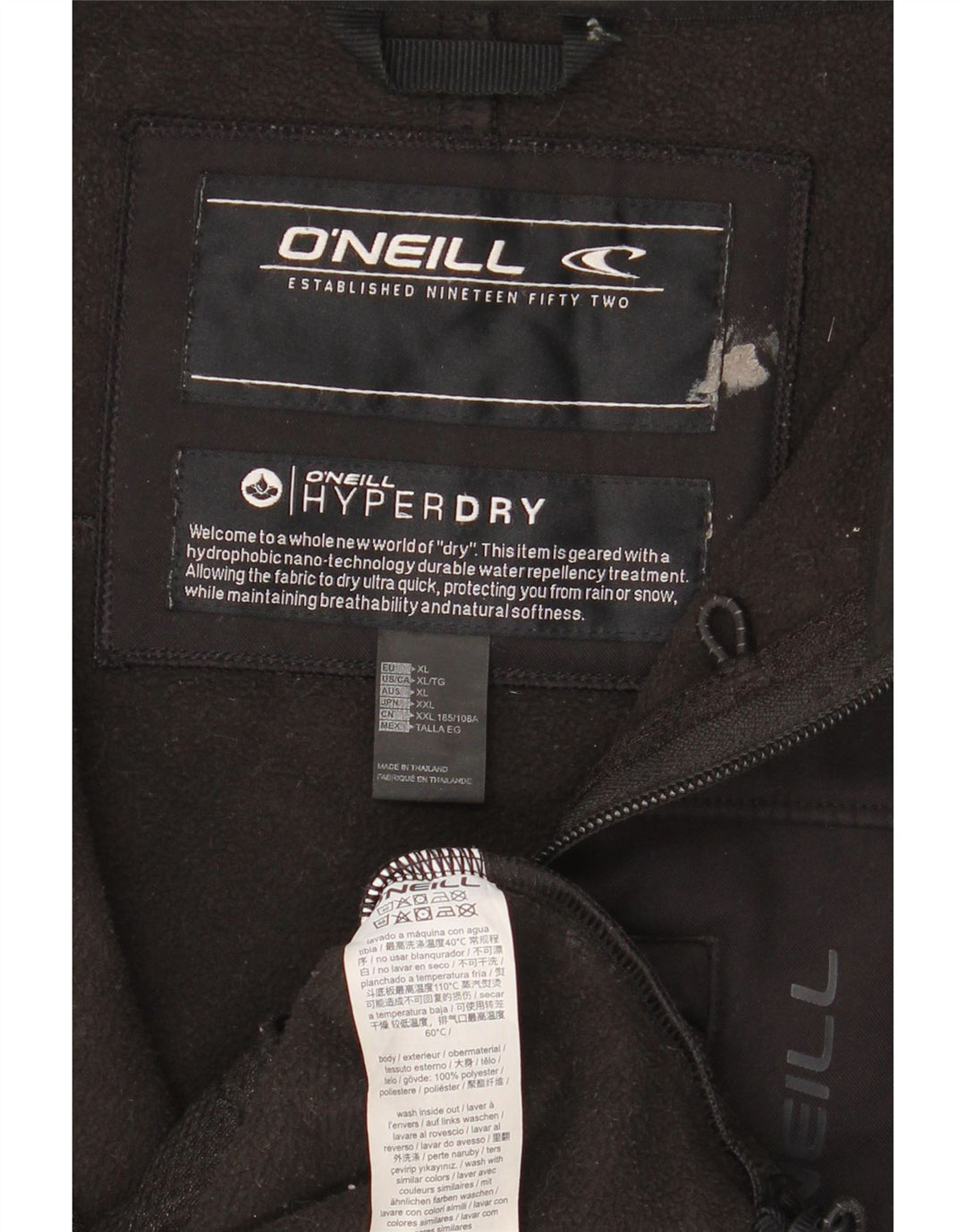 Jachetă de vânt pentru bărbați O'Neill UK 42 XL Poliester negru