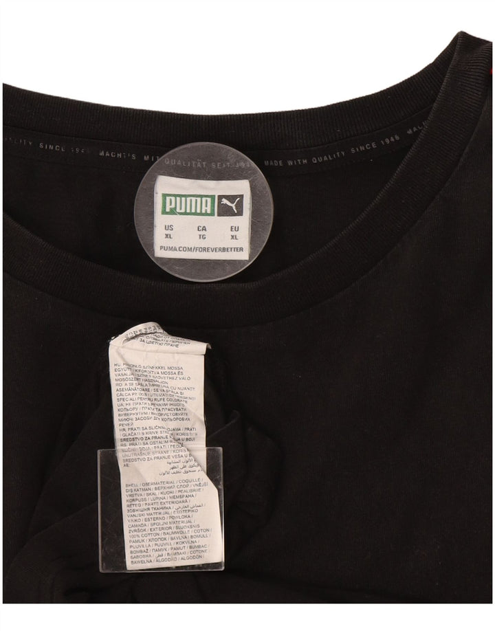 Tricou pentru bărbați PUMA Top XL bumbac negru