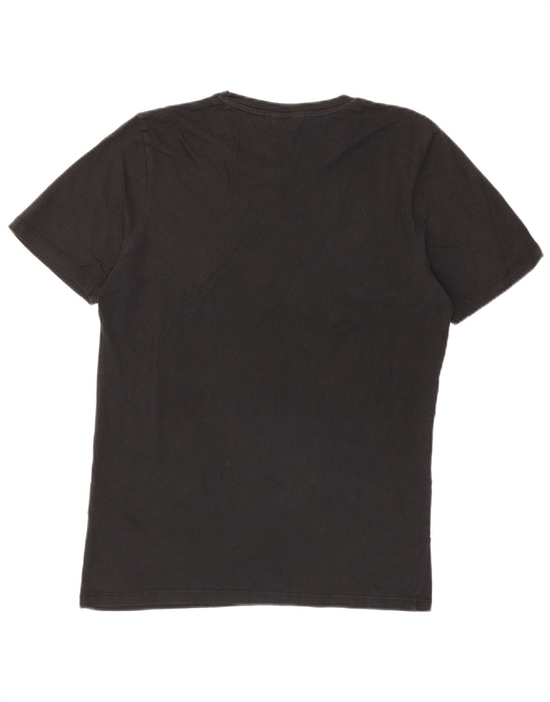 JACK & JONES Tricou grafic pentru bărbați Top mediu din bumbac negru