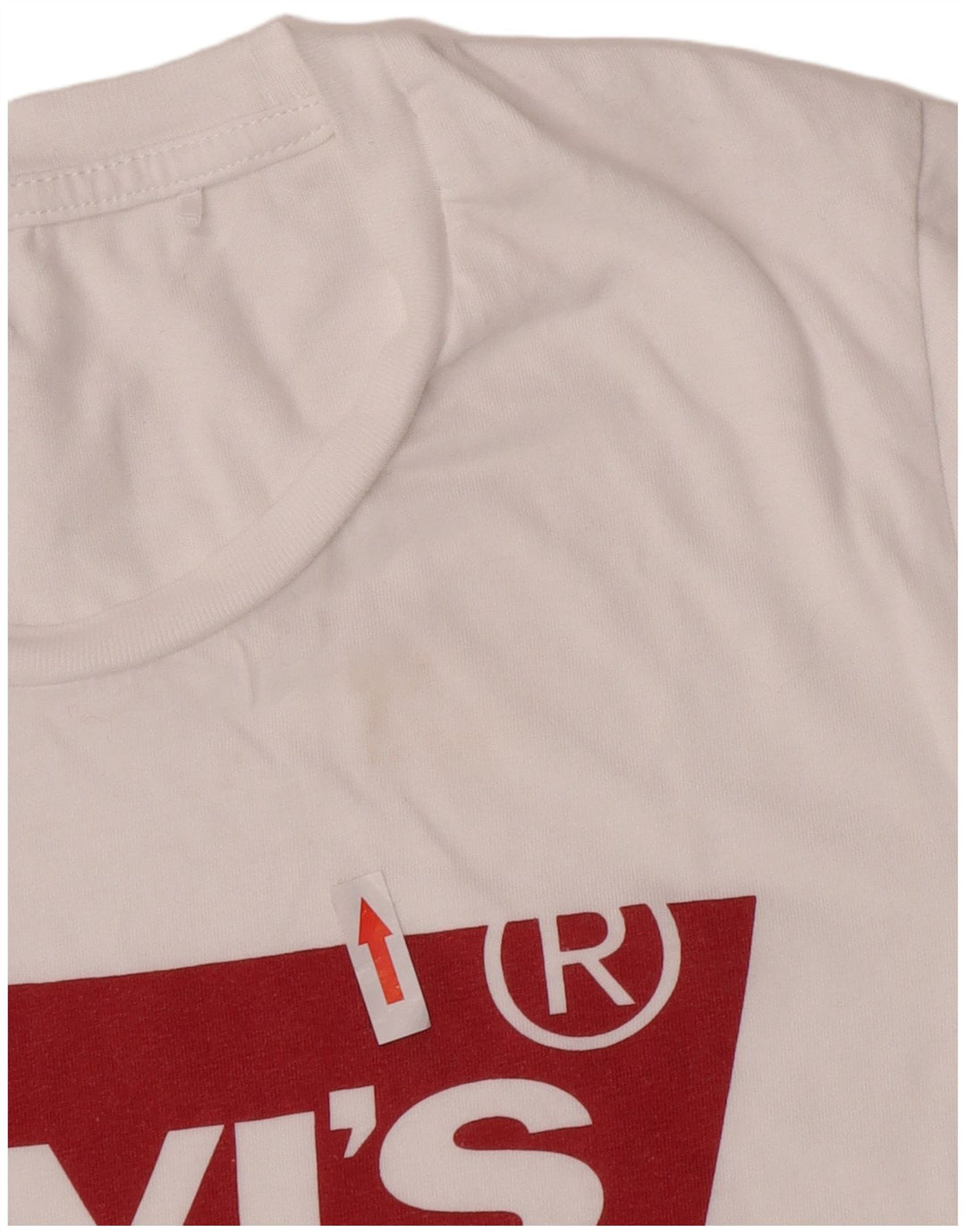 Tricou grafic Levi's pentru femei Top UK 10 Small White