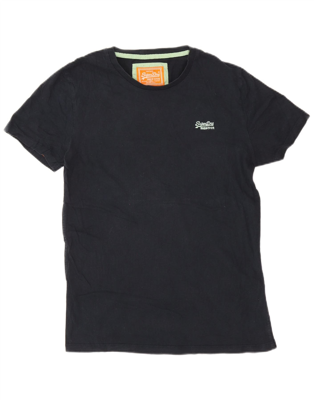 Tricou pentru bărbați Superdry Top Medium Bleumarin Bumbac