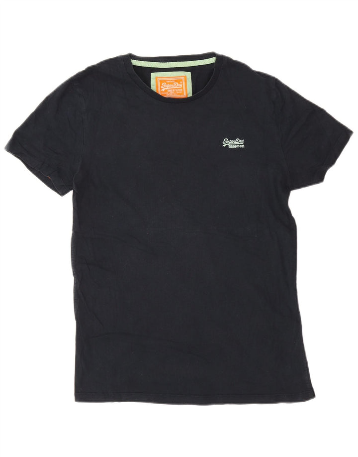 Tricou pentru bărbați Superdry Top Medium Bleumarin Bumbac