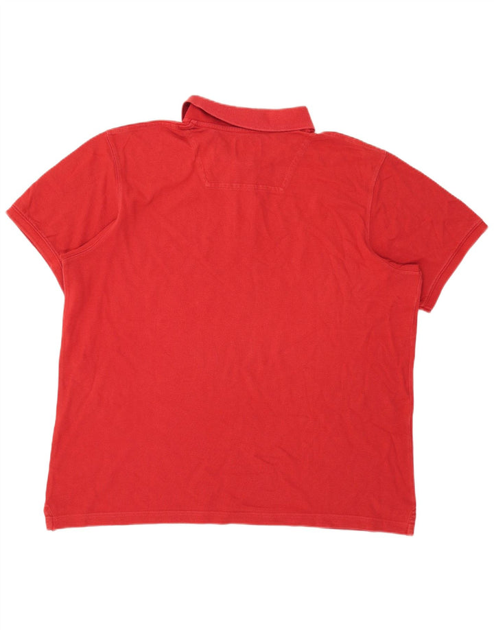 Tricou polo pentru bărbați Timberland, cu formă regulată, 2XL, roșu