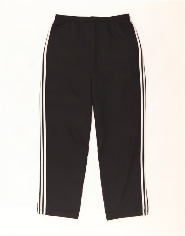 Pantaloni de trening Adidas pentru femei UK 14 Poliester negru mare