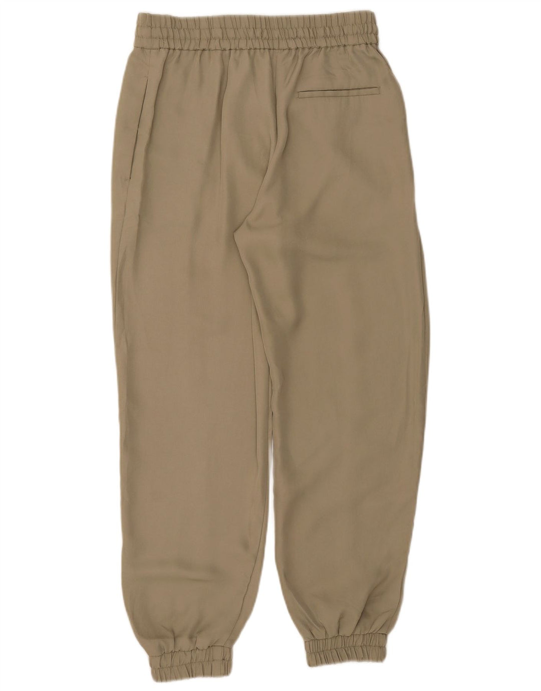 Pantaloni de jogging pentru femei Zara Pantaloni casual Mediu L28 L26 Kaki Poliester