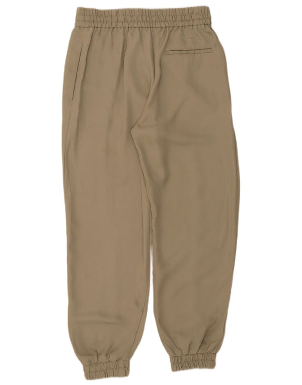 Pantaloni de jogging pentru femei Zara Pantaloni casual Mediu L28 L26 Kaki Poliester