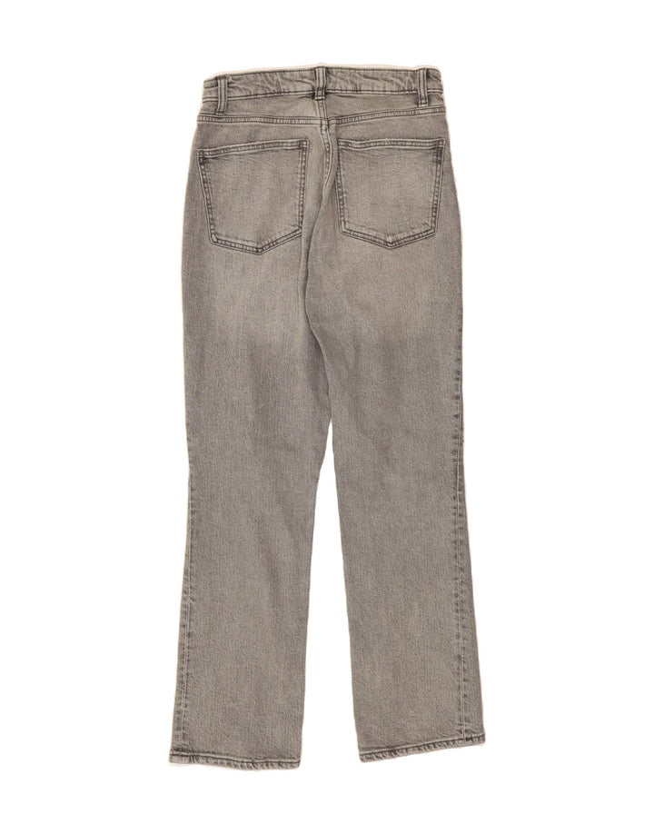 ZARA Womens Straight Jeans EU 38 Small W28 L28 Grey Cotton Vintage Zara and Second-Hand Zara from Messina Hembry 