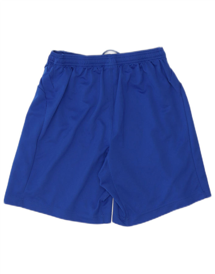 Pantaloni scurți sport Umbro pentru bărbați, poliester albastru mediu