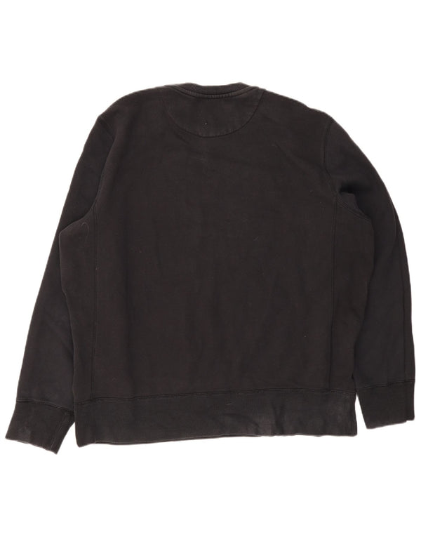 Pulover Nike pentru bărbați cu grafică, UK 46/48 XL, bumbac negru