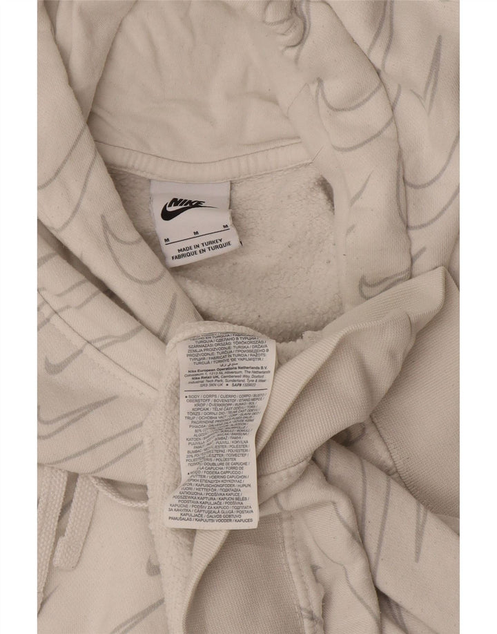 Pulover Nike pentru bărbați, cu capota, alb, mediu, bumbac