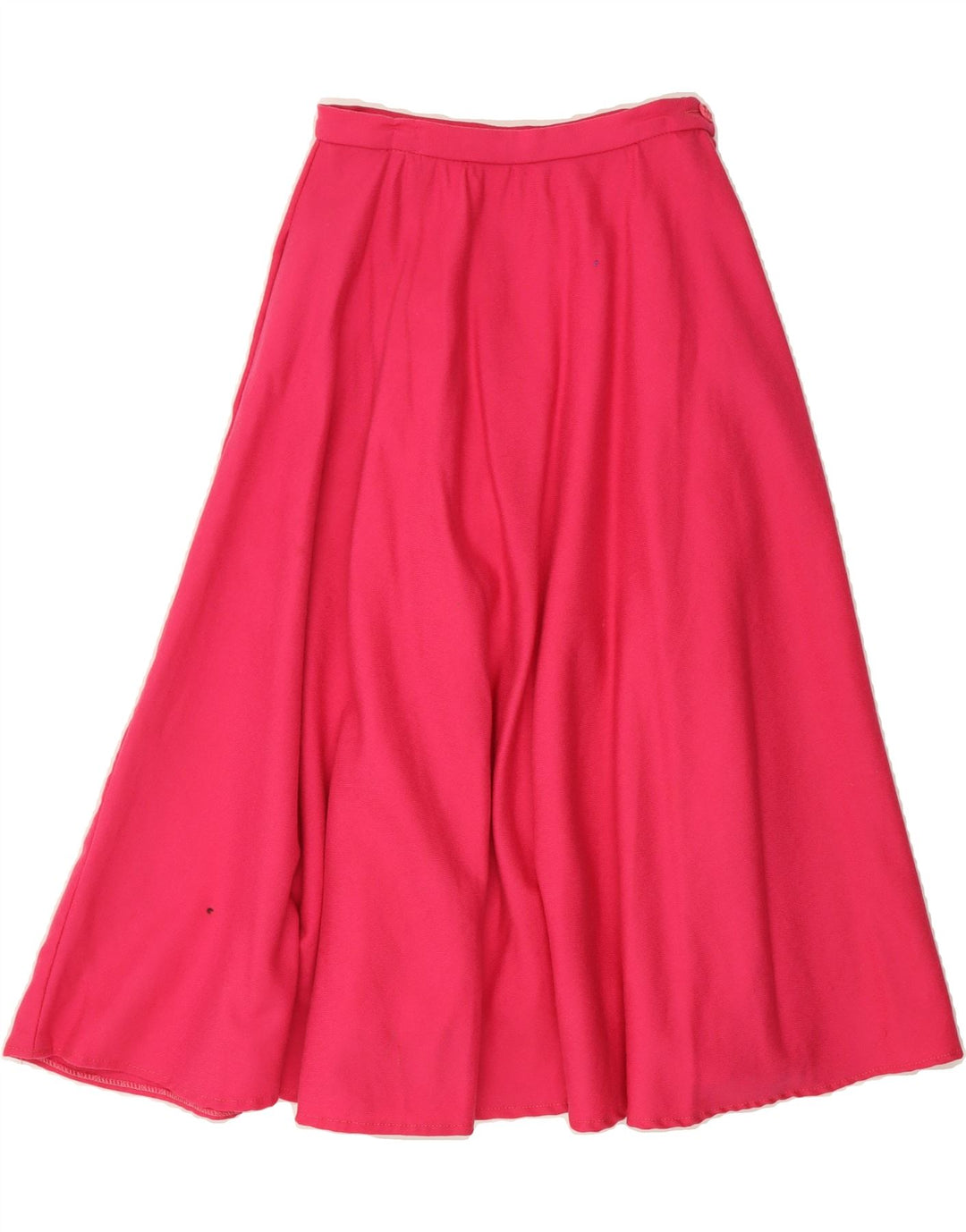 VINTAGE Womens A-Line Skirt W22 2XS Pink Vintage Vintage and Second-Hand Vintage from Messina Hembry 