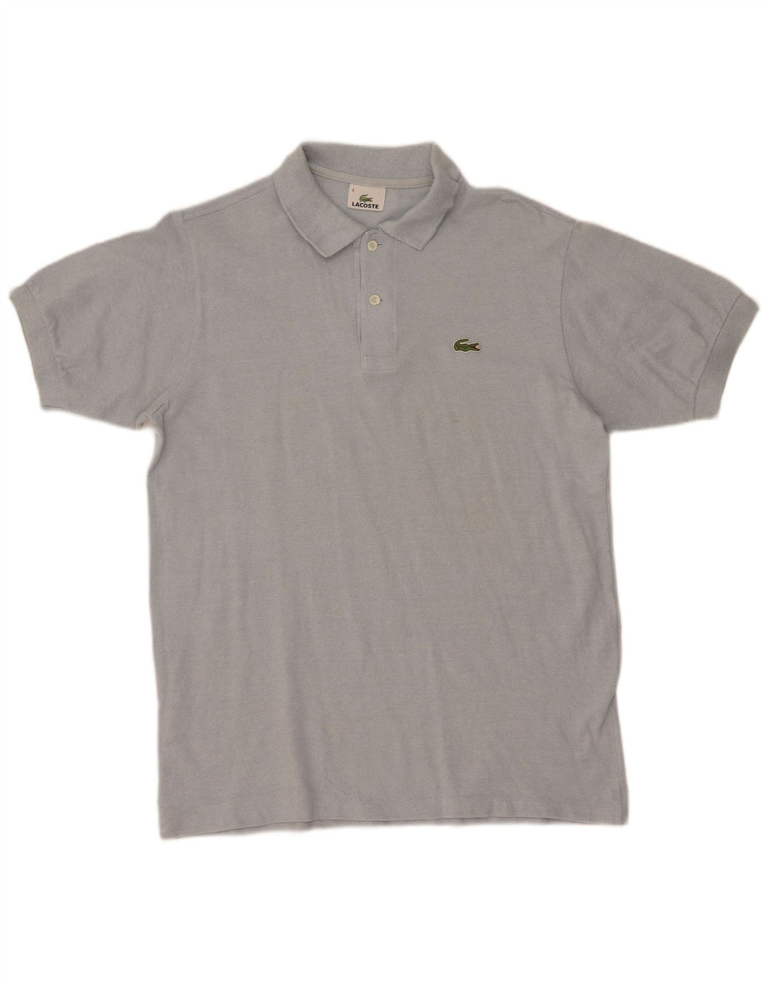 Tricou polo Lacoste pentru bărbați, mărimea 4, bumbac albastru mediu