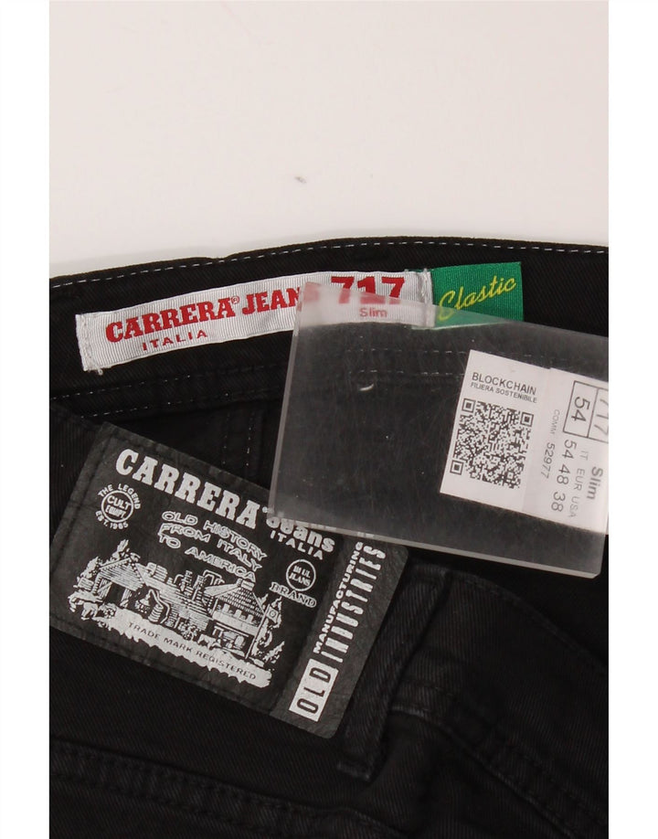 Blugi pentru bărbați Carrera 717 Slim W38 L32 Bumbac negru