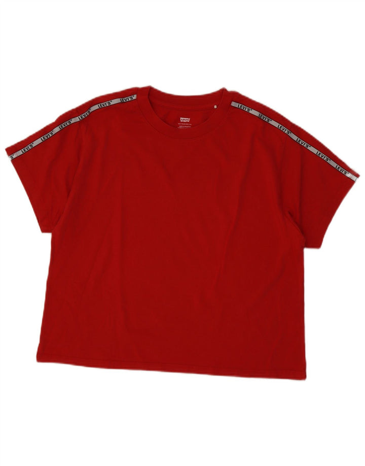Tricou grafic Levi's pentru femei Top UK 12 Medium Red