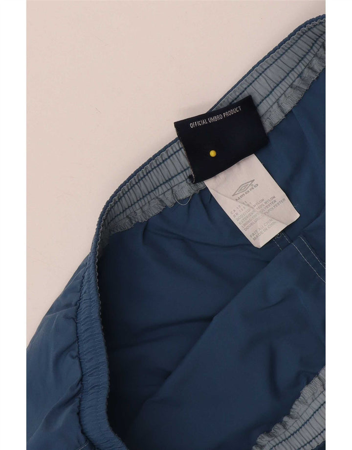Pantaloni scurți sport Umbro pentru bărbați, mare, albastru, nailon