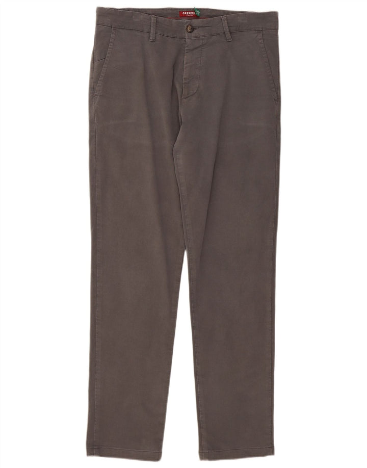 Pantaloni chino obișnuiți pentru bărbați Carrera IT 48 Medium W33 L31 bumbac gri