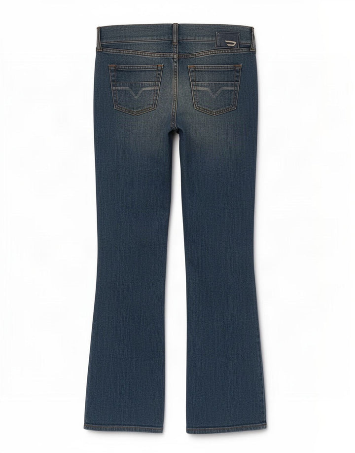 Jeans Bootcut pentru femei Diesel W29 L33 Bumbac albastru