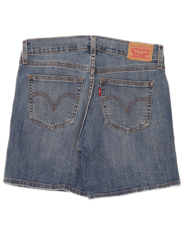 Pantaloni scurți din blugi Levi's W27 Small Blue Bumbac