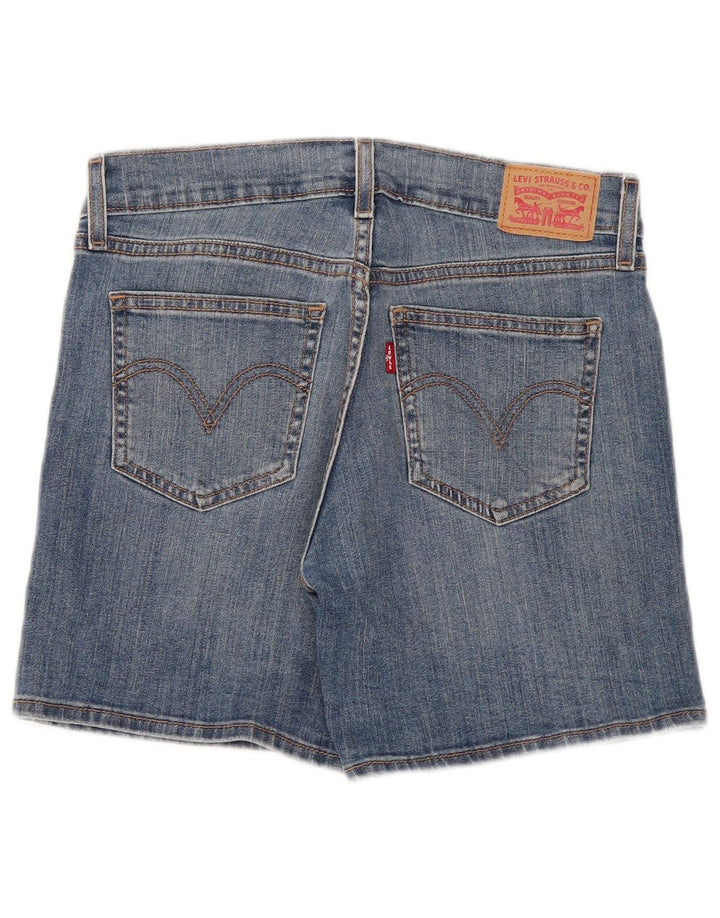 Pantaloni scurți din blugi Levi's W27 Small Blue Bumbac